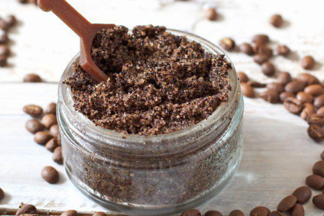 кавовий скраб для тіла