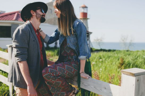 закохана пара у відпустці